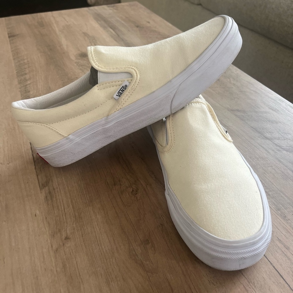 Vans Off-White Slip-On Shoes